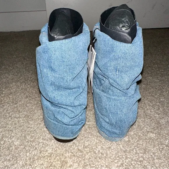 ZARA Denim Booties - Price Firm