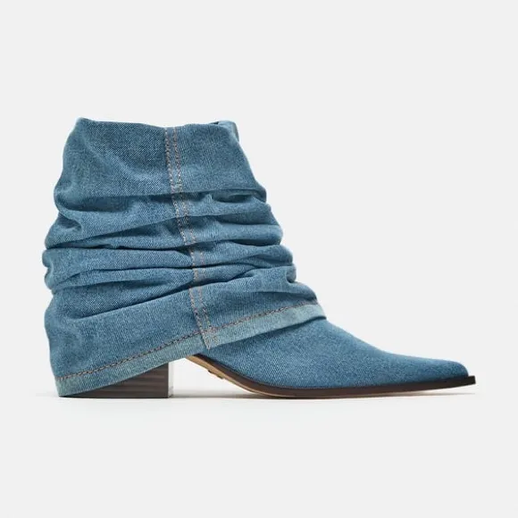 ZARA Denim Booties - Price Firm