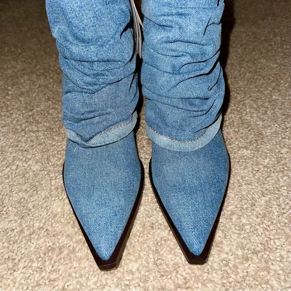 ZARA Denim Booties - Price Firm