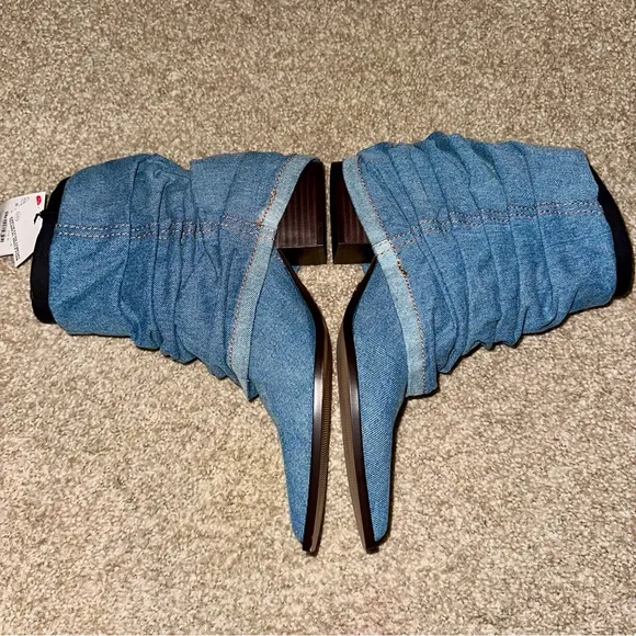 ZARA Denim Booties - Price Firm