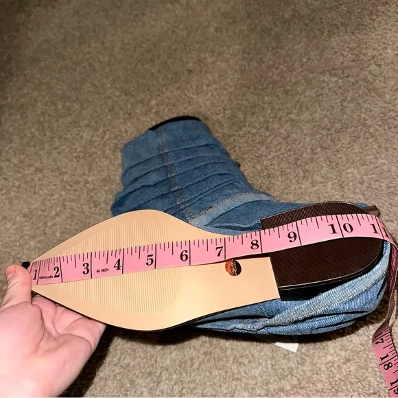 ZARA Denim Booties - Price Firm