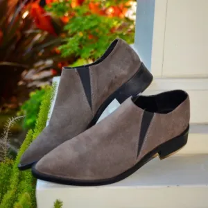 Zara | Flat Pointed Ankle Boots