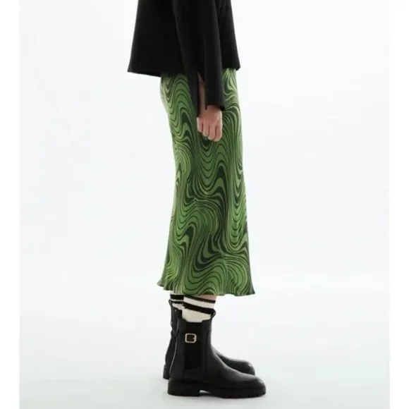 ZARA LEATHER ANKLE BOOTS WITH BUCKLE
