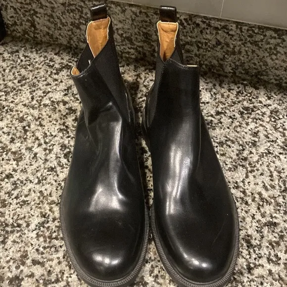 Zara Men’s Flat Chelsea  Ankle  Large Size Boots Size 45