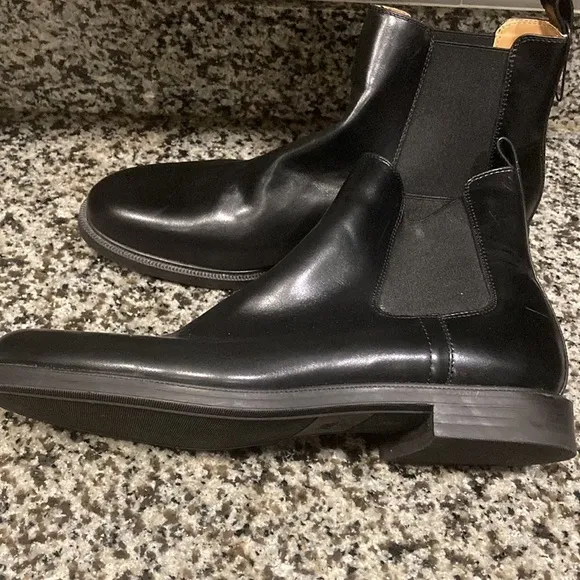 Zara Men’s Flat Chelsea  Ankle  Large Size Boots Size 45