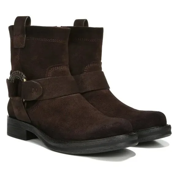 ZODIAC Women's Ankle Boots Color-Chocolate Suede-Size 6;5
